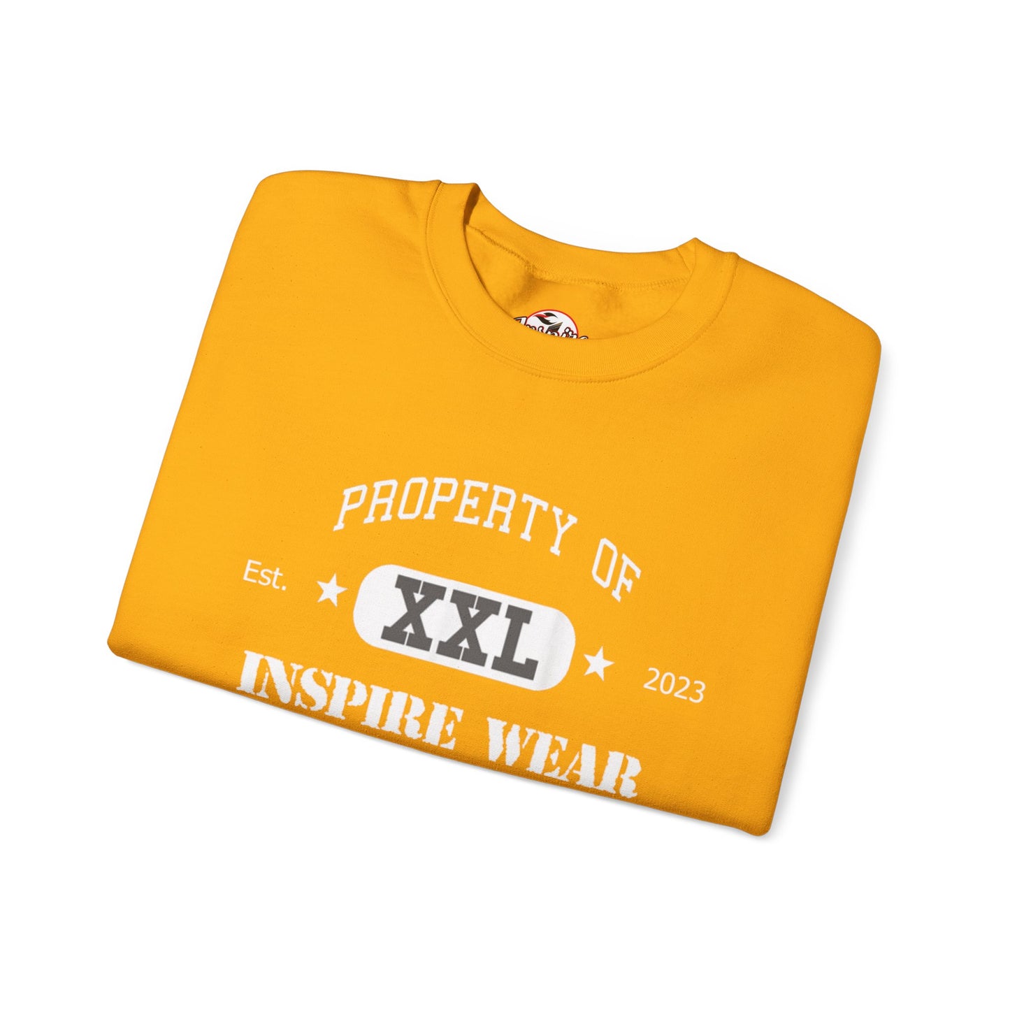 "Property of Inspire Wear" Athletic Crewneck Sweatshirt