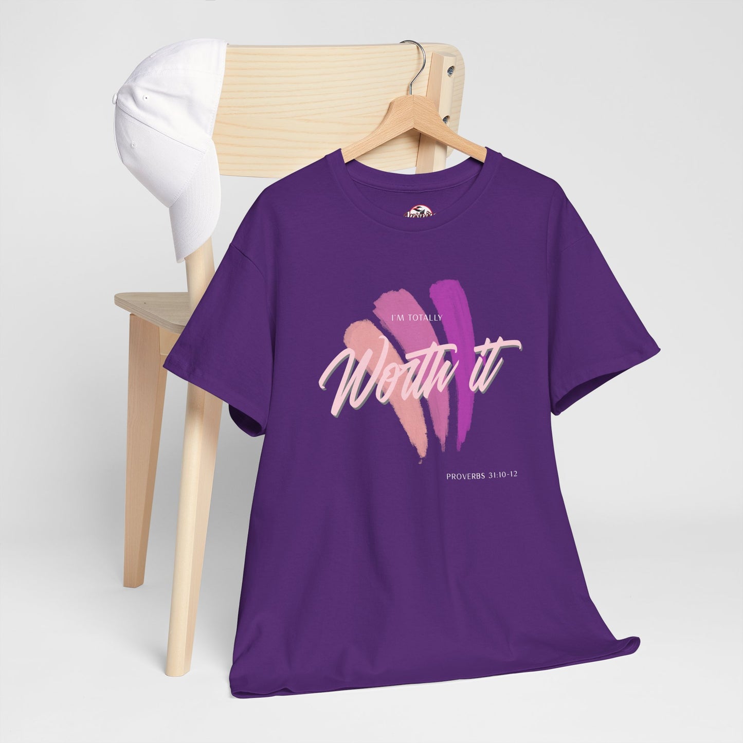 "Totally Worth It" Women's Motivational Graphic T‑Shirt