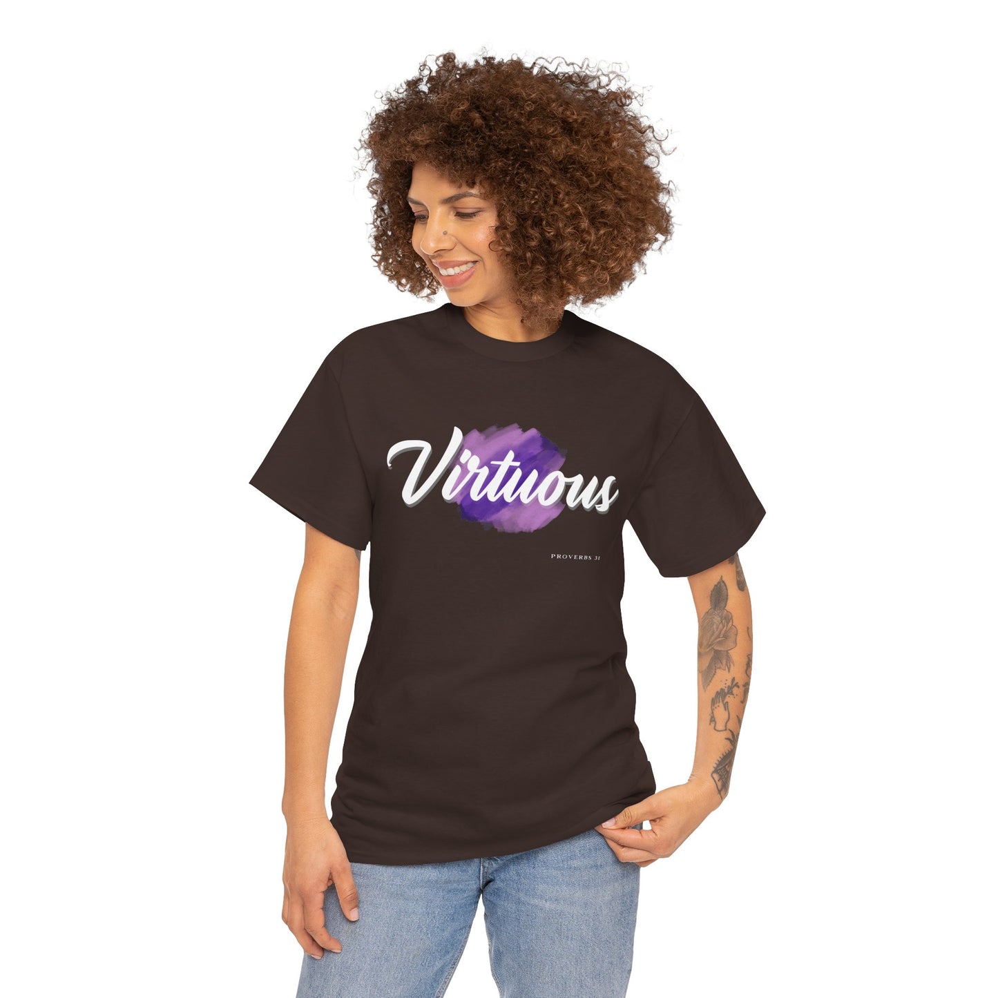"Virtuous" Inspirational Women's Graphic T-Shirt