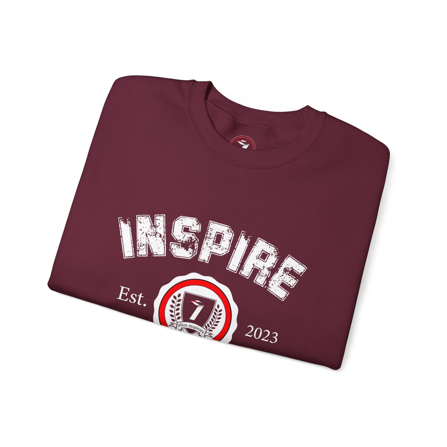 Inspire Wear Crested Unisex Heavy Blend™ Crewneck Sweatshirt