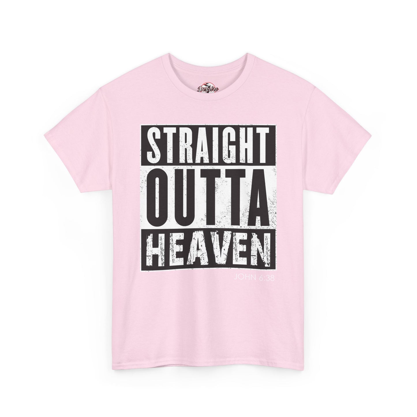 Straight Outta Heaven Unisex Inspirational Graphic T-Shirt