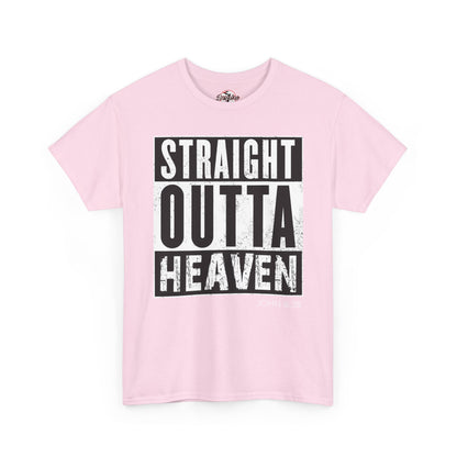 Straight Outta Heaven Unisex Inspirational Graphic T-Shirt