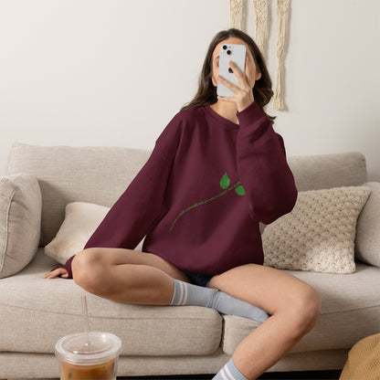 "Fearfully and Wonderfully Made" Rose Crewneck Sweatshirt