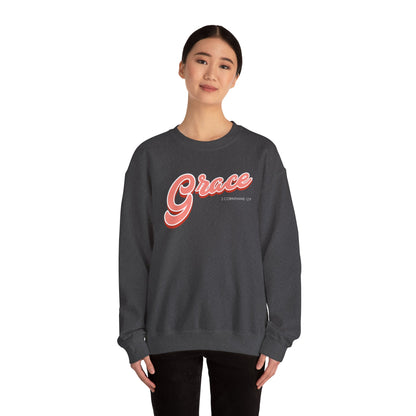 "Grace" Inspirational Crewneck Sweatshirt