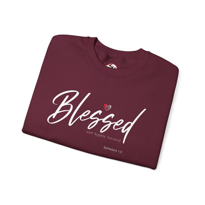 "Blessed" Women's Inspirational Crewneck Sweatshirt