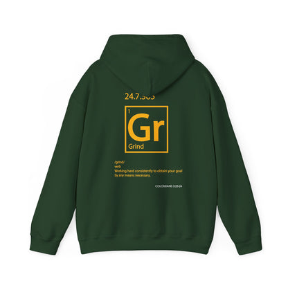 "Grind" Motivational Unisex Pullover Hoodie