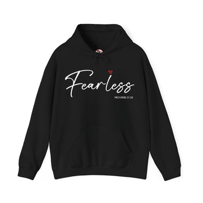 "Fearless" Inspirational Pullover Sweatshirt