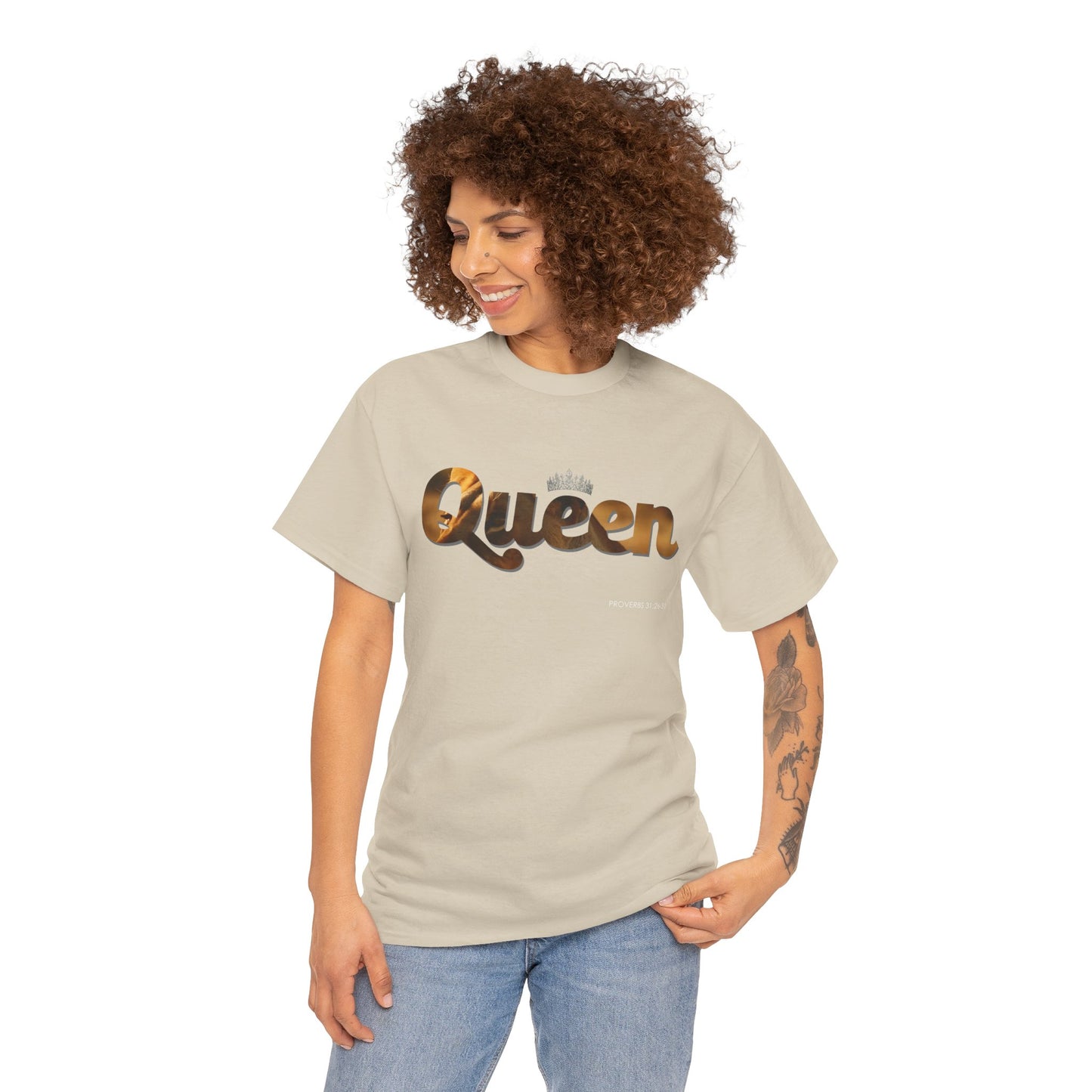 "Queen" Women's Inspirational Graphic Tee