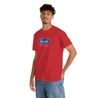 Lord Built Me Inspirational Crewneck T-Shirt
