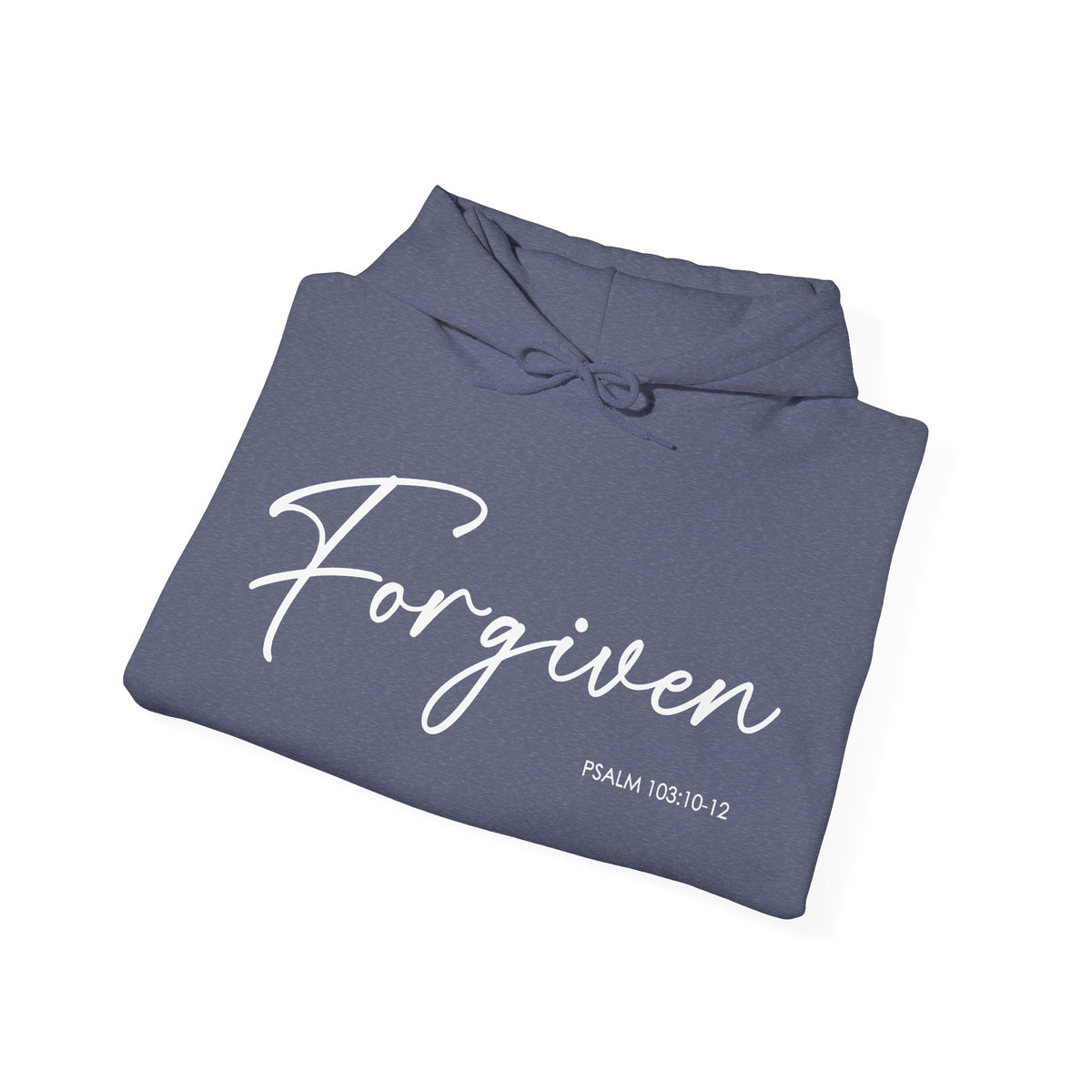 "Forgiven" Inspirational Pullover Hoodie