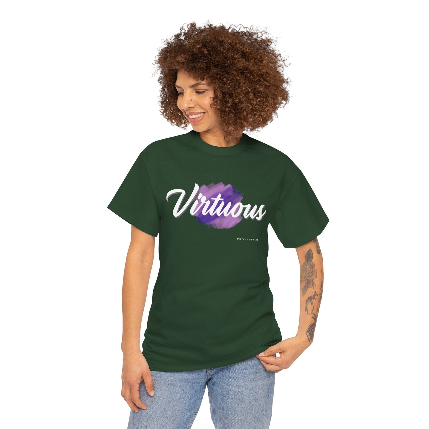 "Virtuous" Inspirational Women's Graphic T-Shirt