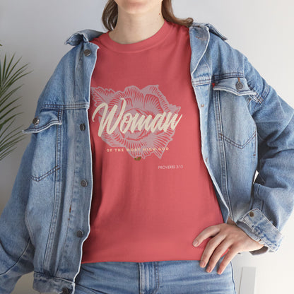 Woman of the Most High God Women's Heavy Cotton Tee