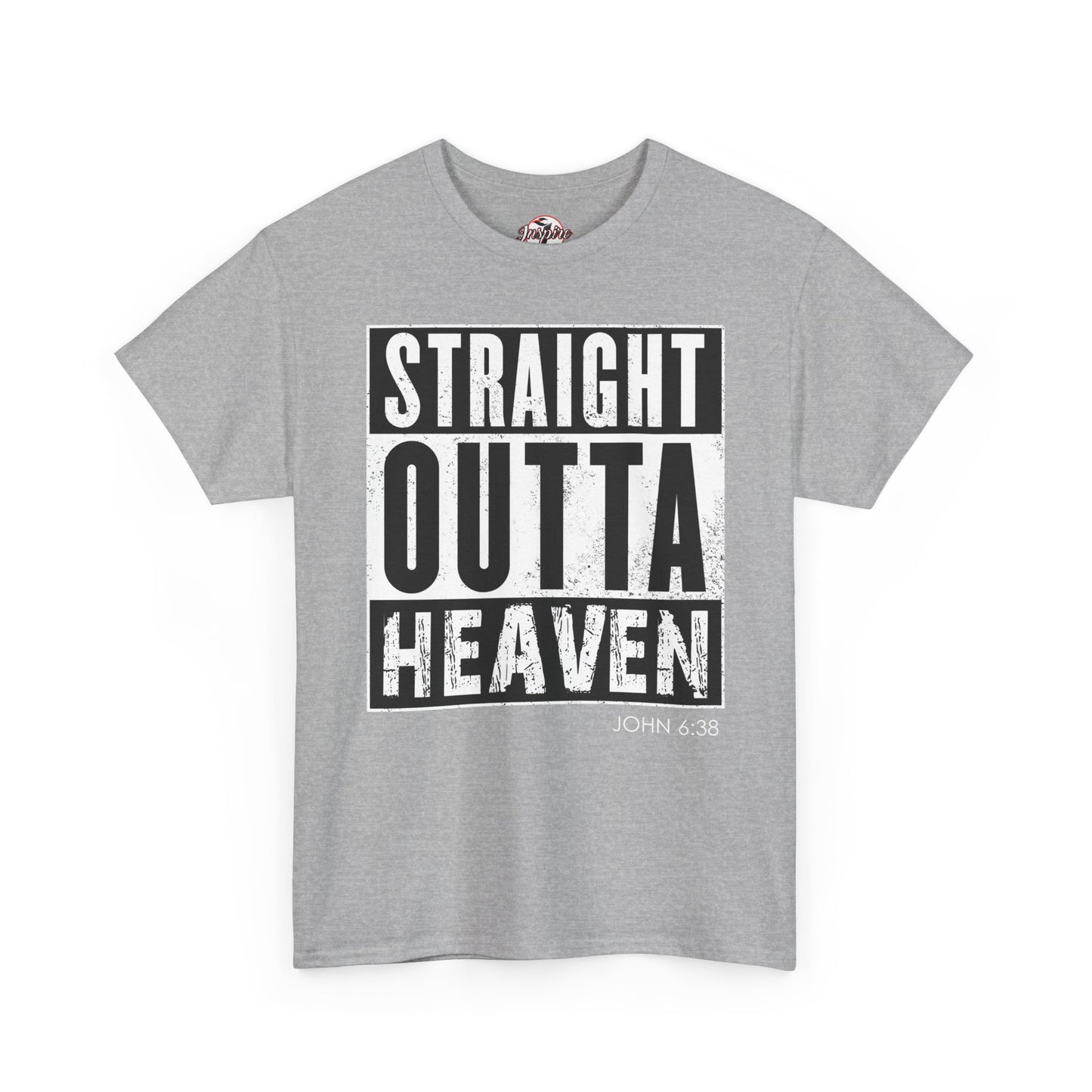 Straight Outta Heaven Unisex Inspirational Graphic T-Shirt