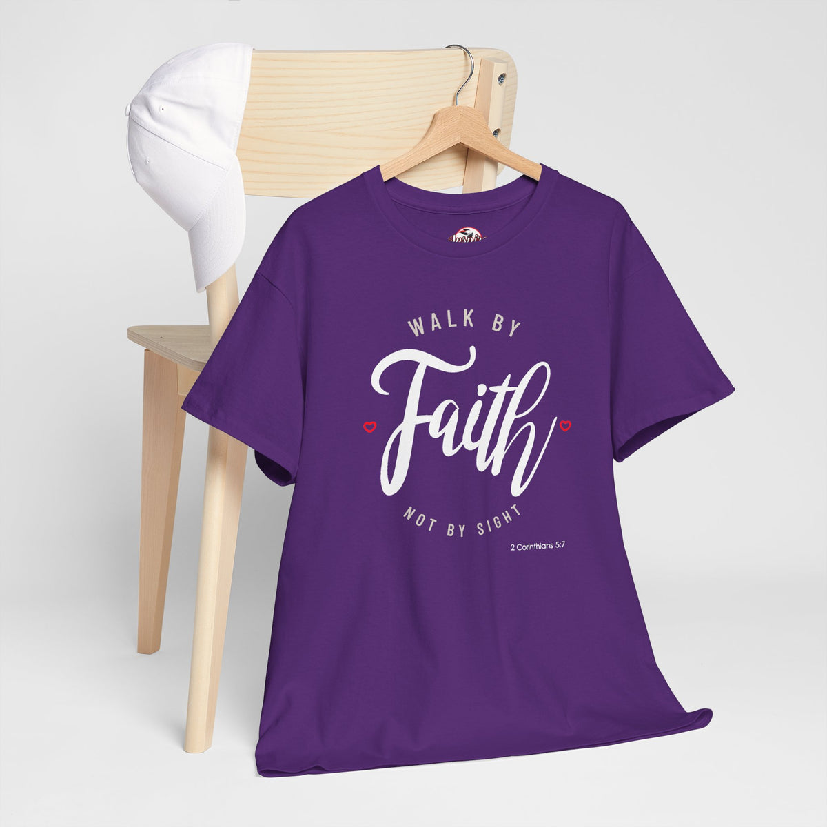"Walk By Faith, Not By Sight" Motivational T-Shirt