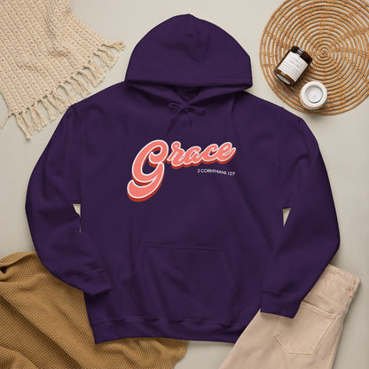 "Grace" Inspirational Pullover Hoodie