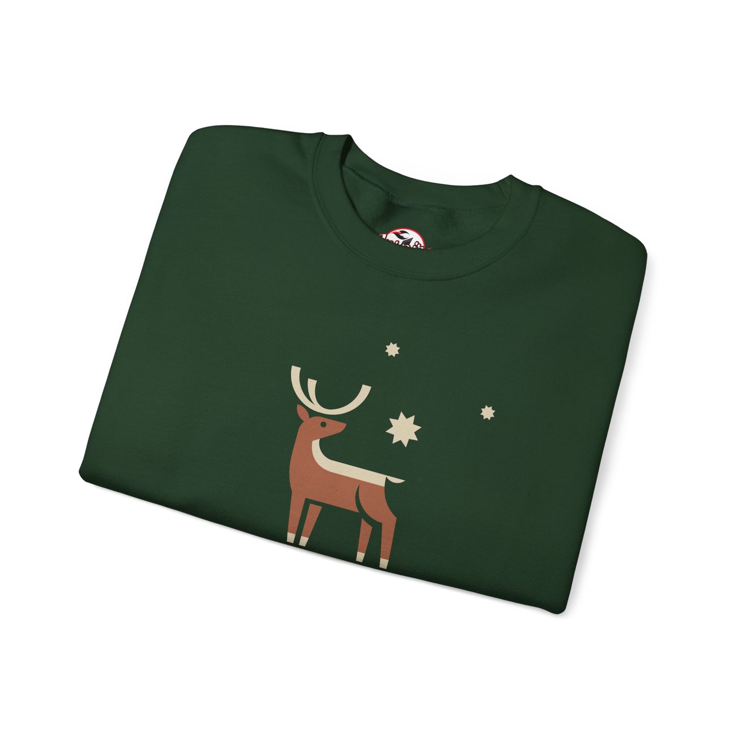 "Loving Doe Graceful Deer" Women's Inspirational Crewneck Sweatshirt