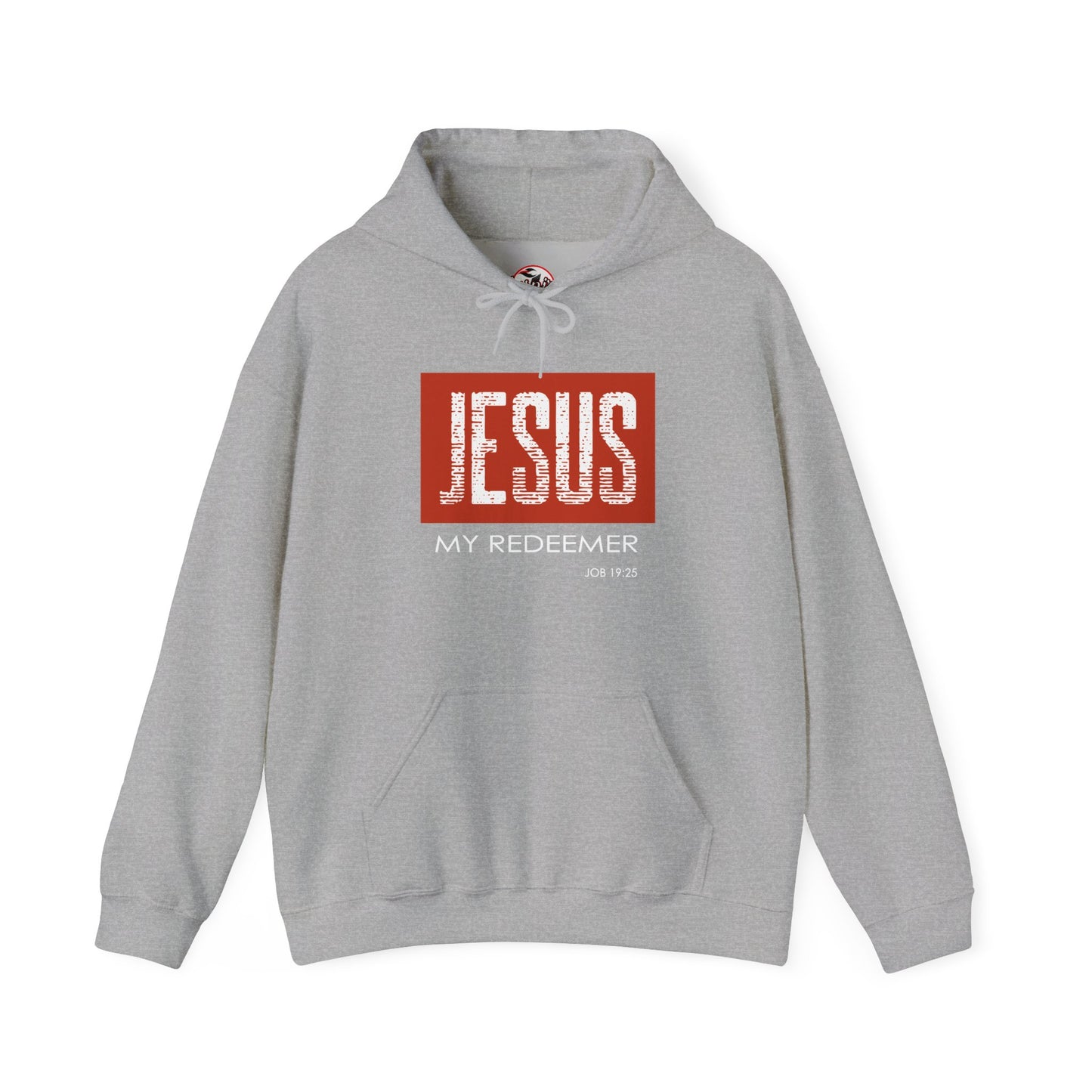 "Jesus My Redeemer" Inspirational Pullover Hoodie