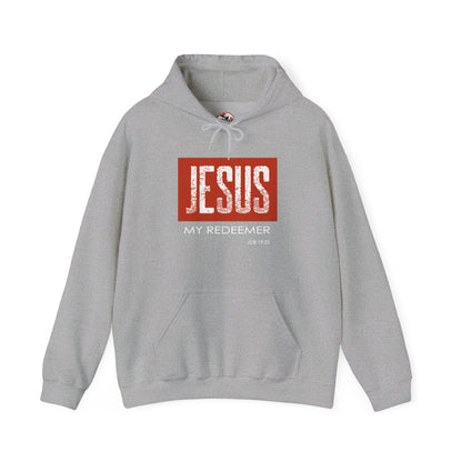 "Jesus My Redeemer" Inspirational Pullover Hoodie