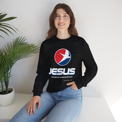 "Jesus: One Choice of Every Generation" Crewneck Sweatshirt