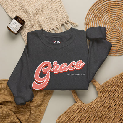 "Grace" Inspirational Crewneck Sweatshirt