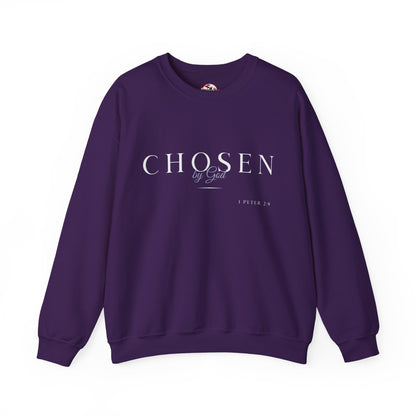 "Chosen by God" Inspirational Crewneck Sweatshirt