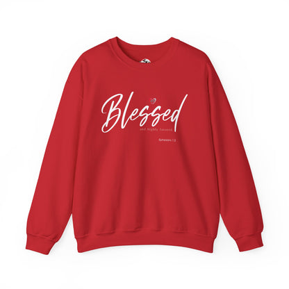 "Blessed" Women's Inspirational Crewneck Sweatshirt