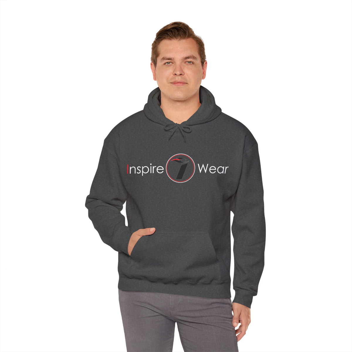 Inspire Wear Classic Logo Pullover Hoodie