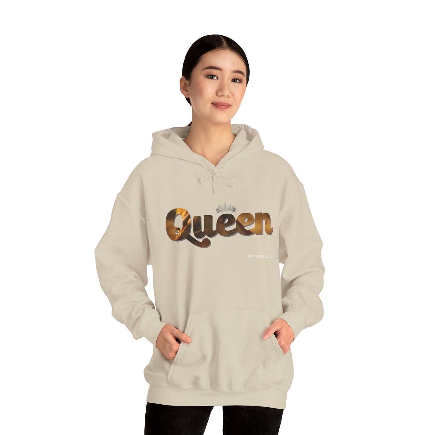 "Queen" Women's Graphic Pullover Hoodie