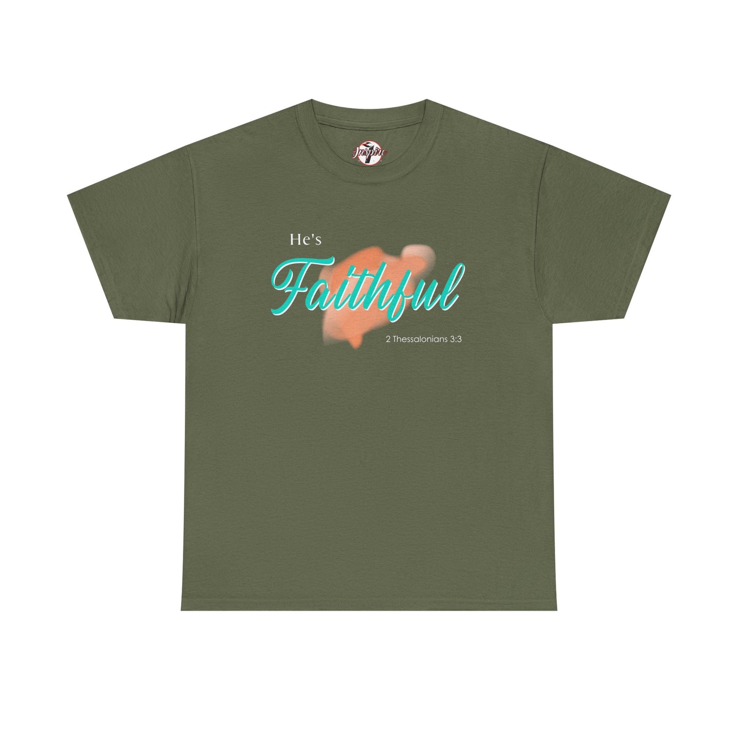 "He’s Faithful" Inspirational Women's T-Shirt