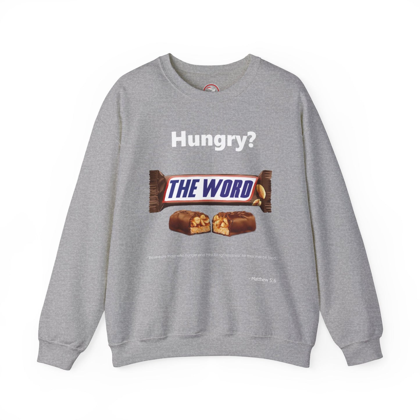Hungry for the Word Unisex Heavy Blend™ Crewneck Sweatshirt