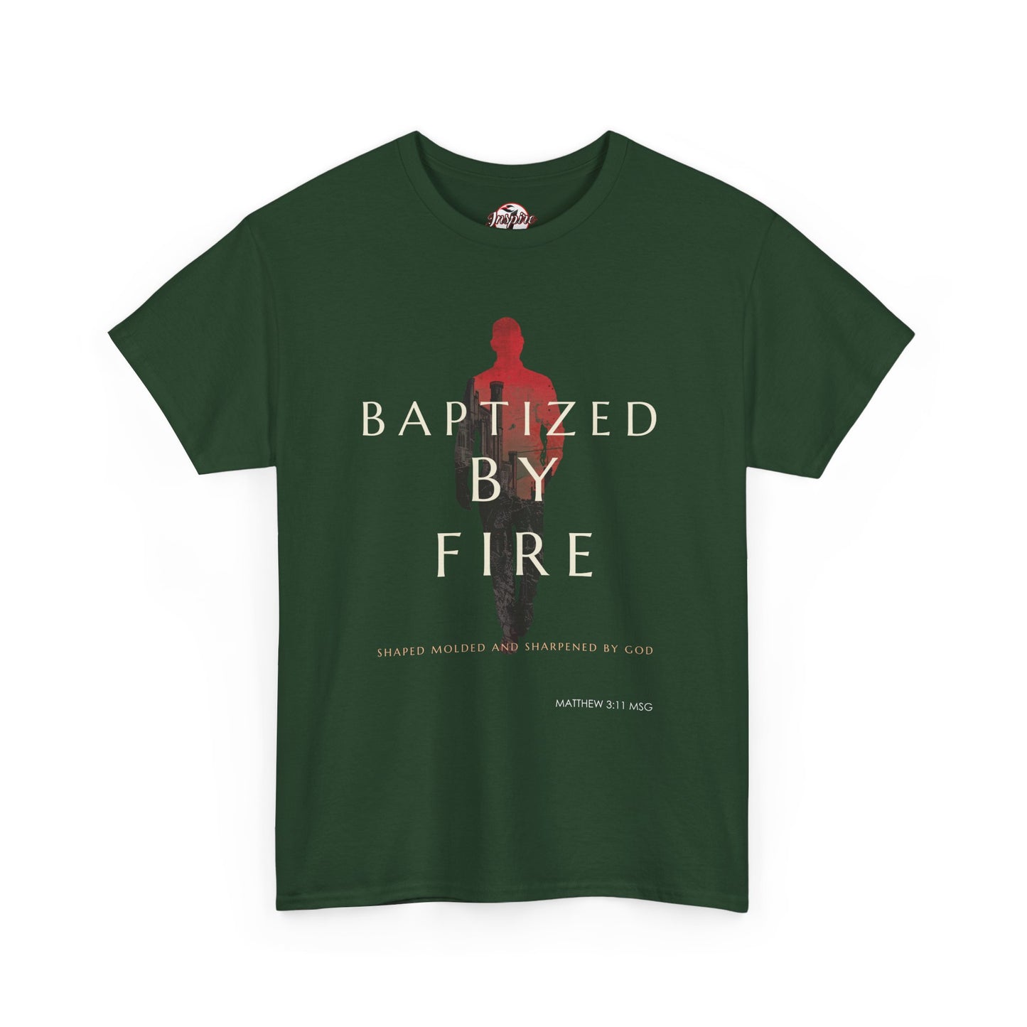 Baptized by Fire Unisex Heavy Cotton Tee