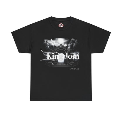 "Kingdom Minded" Motivational Graphic T‑Shirt