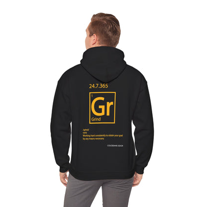 "Grind" Motivational Unisex Pullover Hoodie