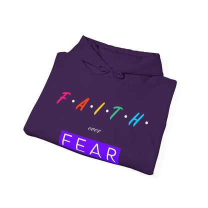 Faith Over Fear Unisex Heavy Blend™ Hooded Sweatshirt