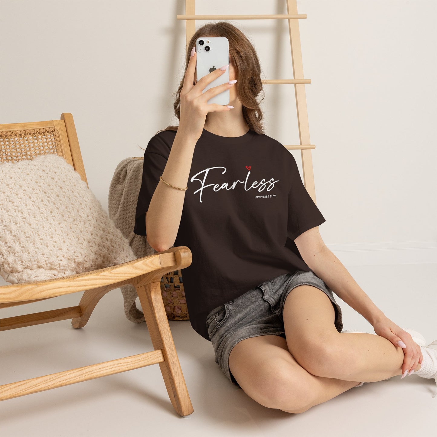 "Fearless" Inspirational Graphic T-Shirt