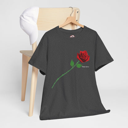 "Fearfully and Wonderfully Made" Rose Affirmative Graphic T-Shirt