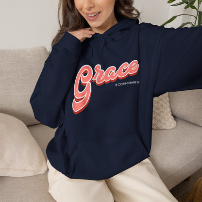 "Grace" Inspirational Pullover Hoodie
