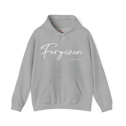 "Forgiven" Inspirational Pullover Hoodie