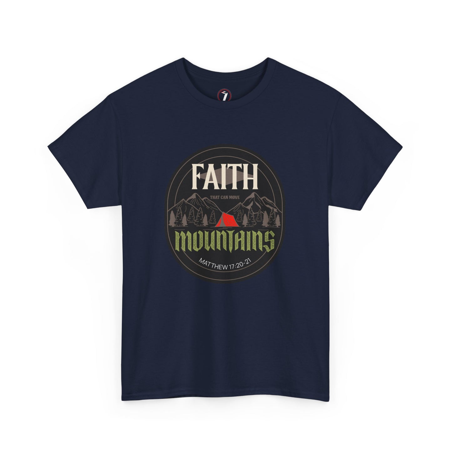 Mountain Moving Faith Unisex Heavy Cotton Tee