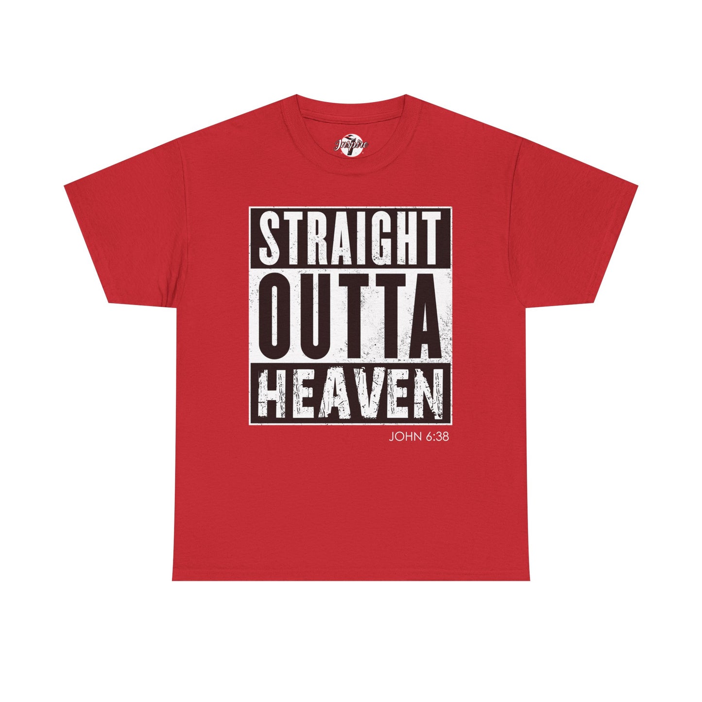 Straight Outta Heaven Unisex Inspirational Graphic T-Shirt