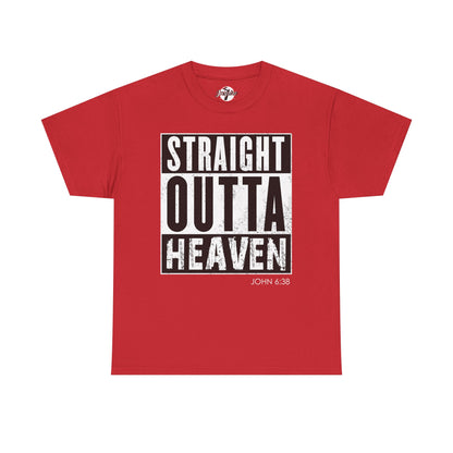 Straight Outta Heaven Unisex Inspirational Graphic T-Shirt