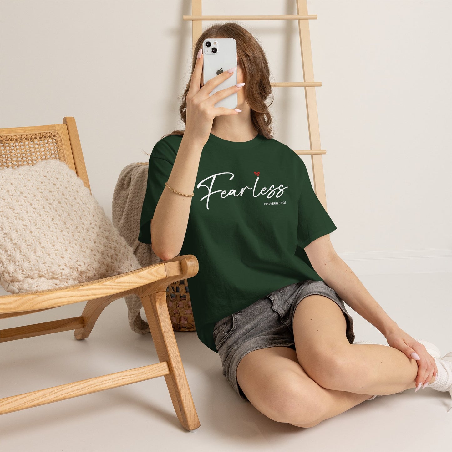 "Fearless" Inspirational Graphic T-Shirt