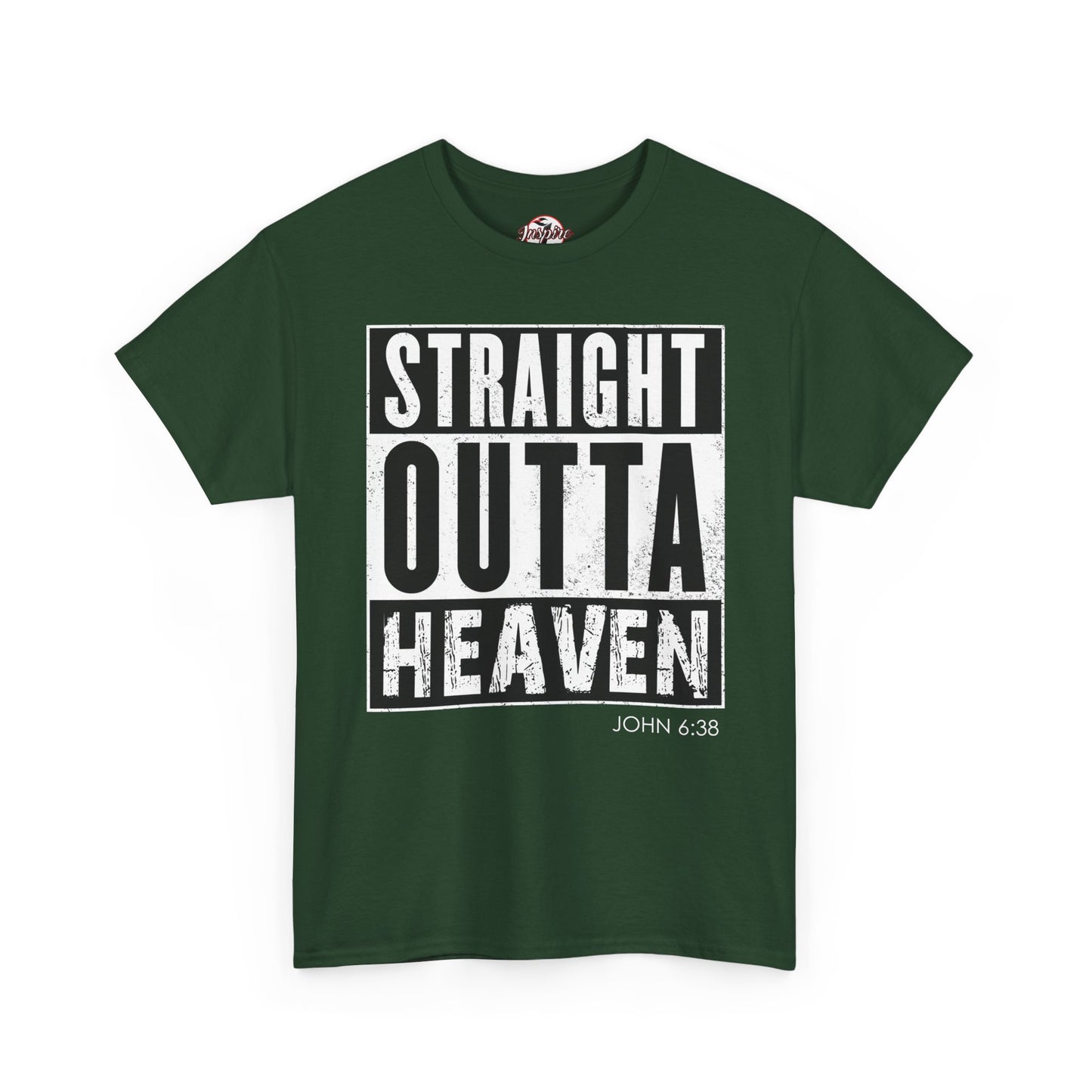 Straight Outta Heaven Unisex Inspirational Graphic T-Shirt