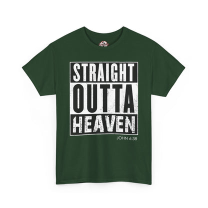 Straight Outta Heaven Unisex Inspirational Graphic T-Shirt