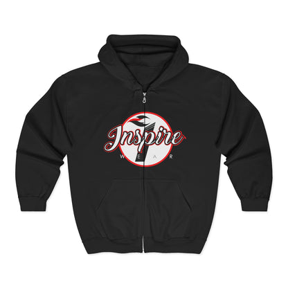 Inspire Wear Unisex Heavy Blend™ Full Zip Hooded Sweatshirt