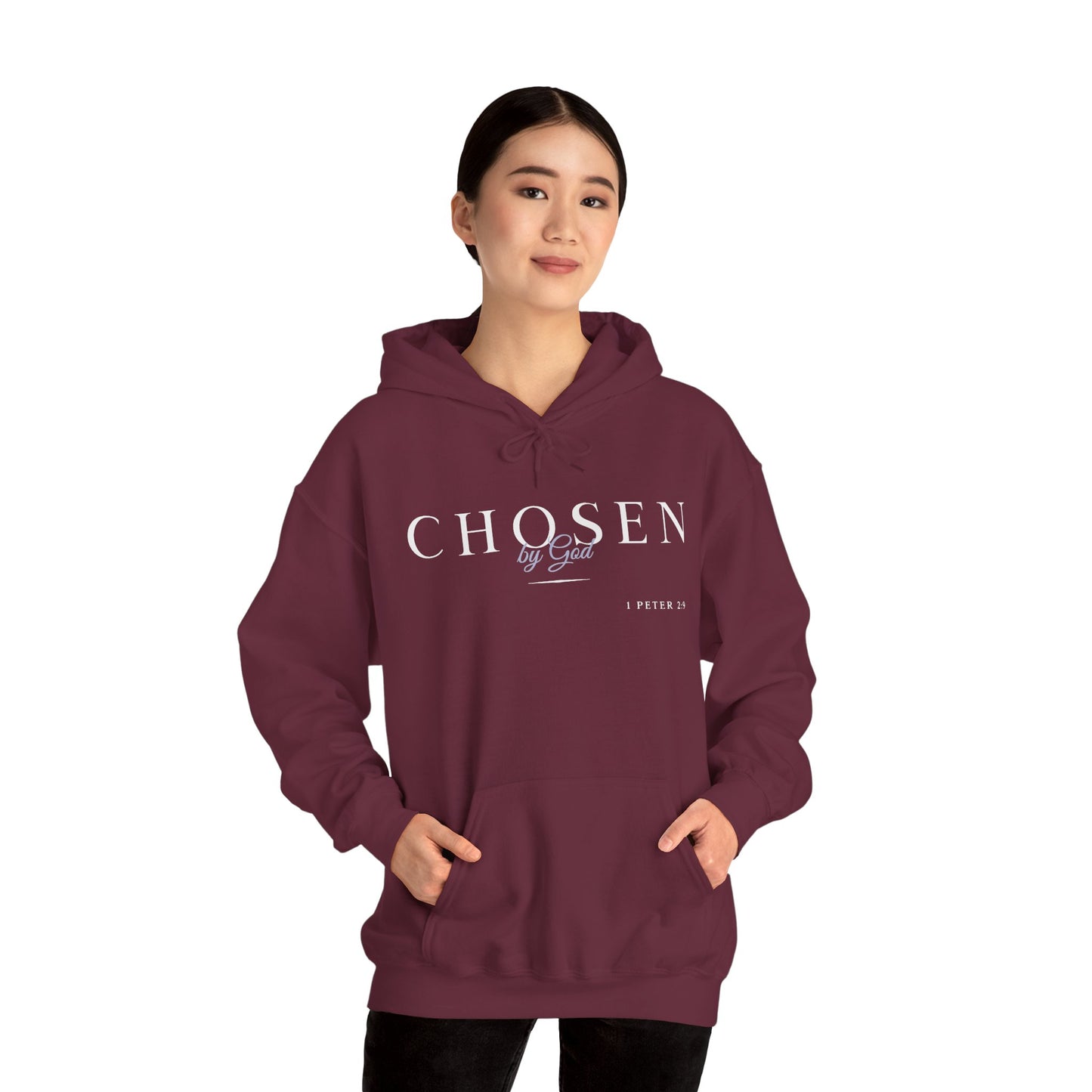 "Chosen by God" Affirnation Pullover Hoodie