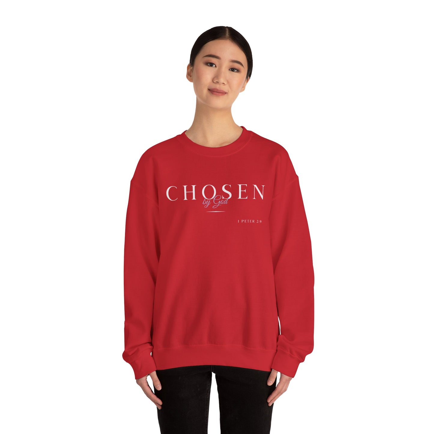 "Chosen" Unisex Heavy Blend™ Crewneck Sweatshirt
