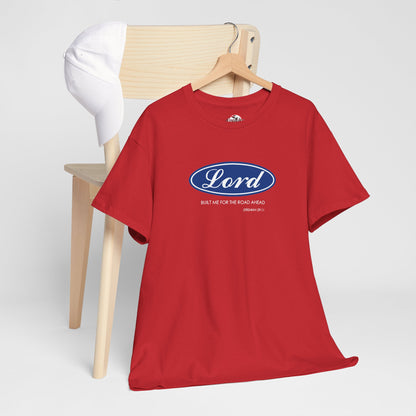 Lord Built Me Inspirational Crewneck T-Shirt