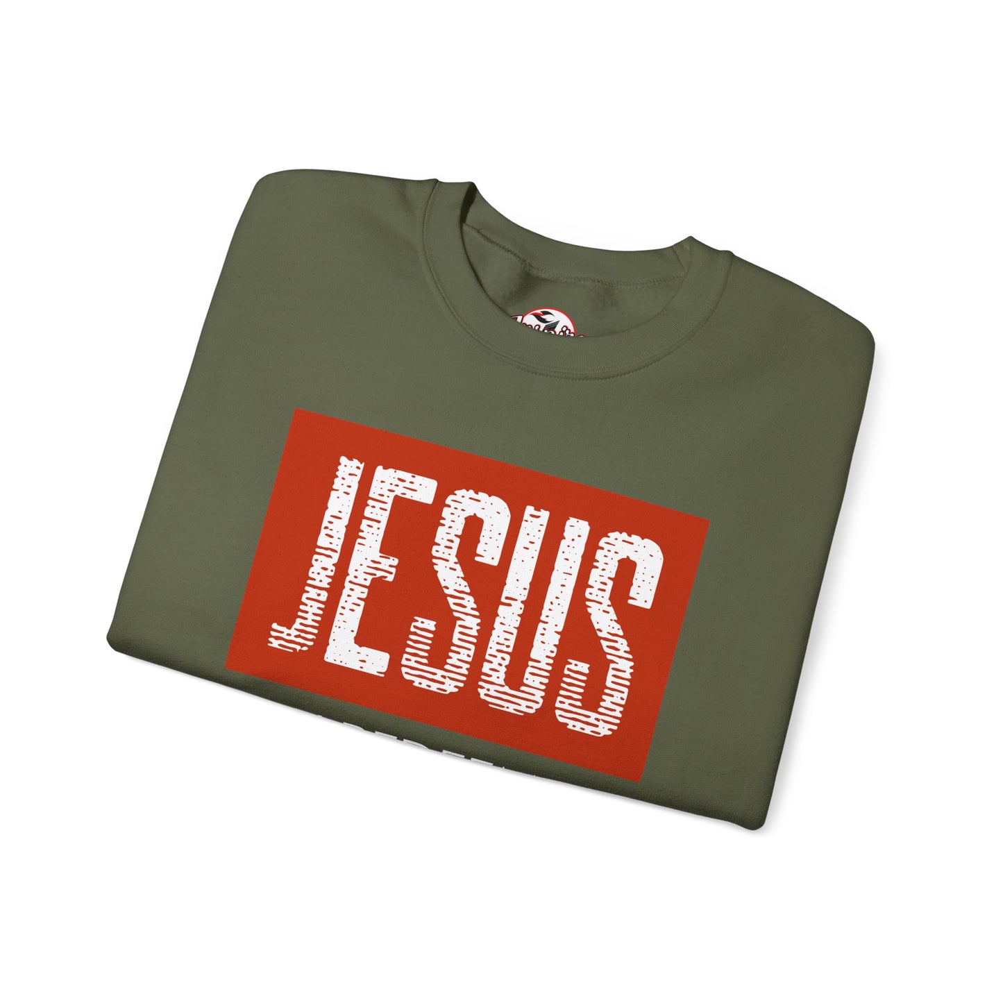 "Jesus My Redeemer" Inspirational Crewneck Sweatshirt