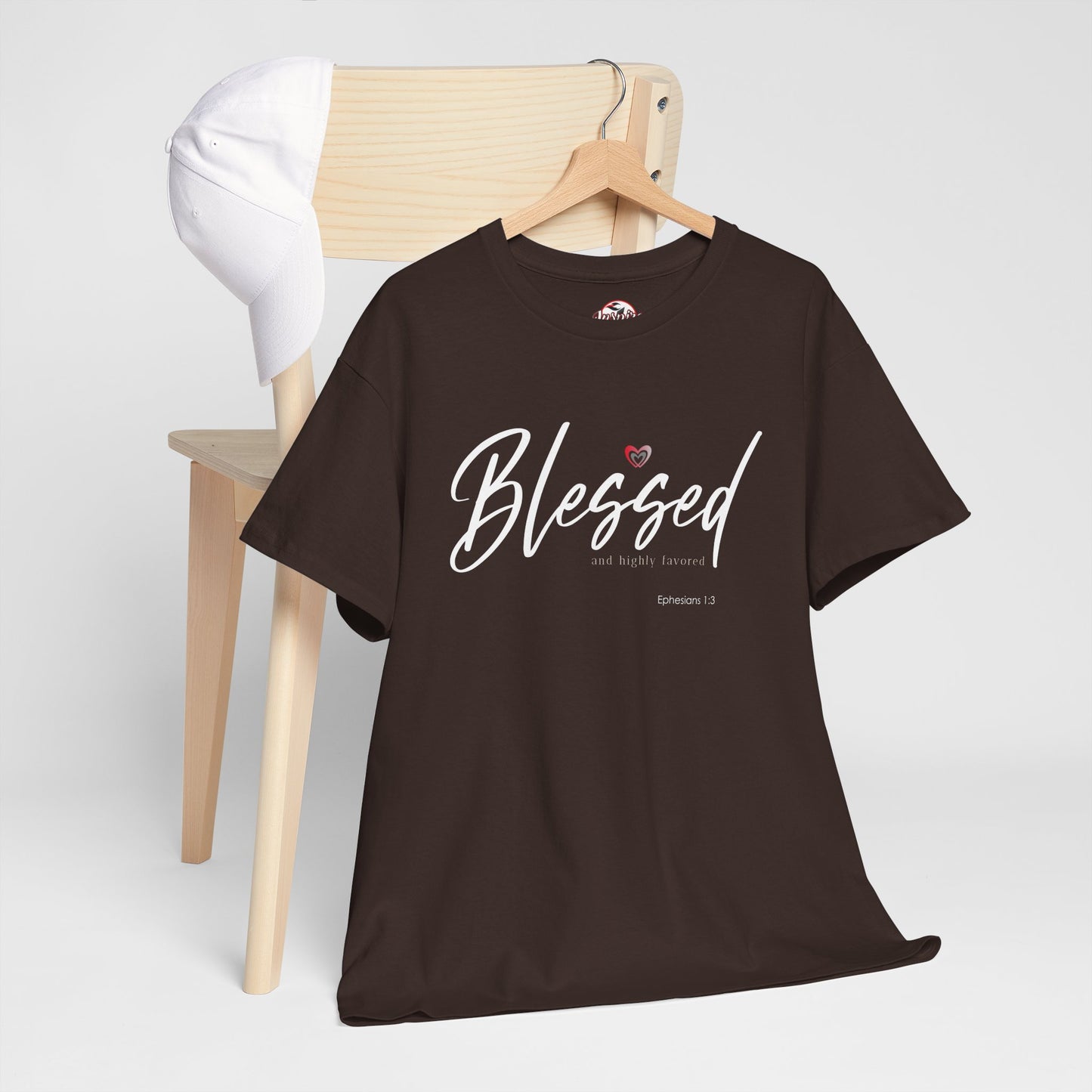 "Blessed" Women's Inspirational Graphic T‑Shirt